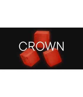 Уголь для кальяна Crown 25 мм (кокосовый) 18 шт